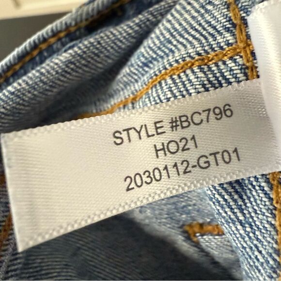 J Crew Jeans Womens 25P Blue High Rise Waist Classic Vintage Distressed Denim - Picture 11 of 14